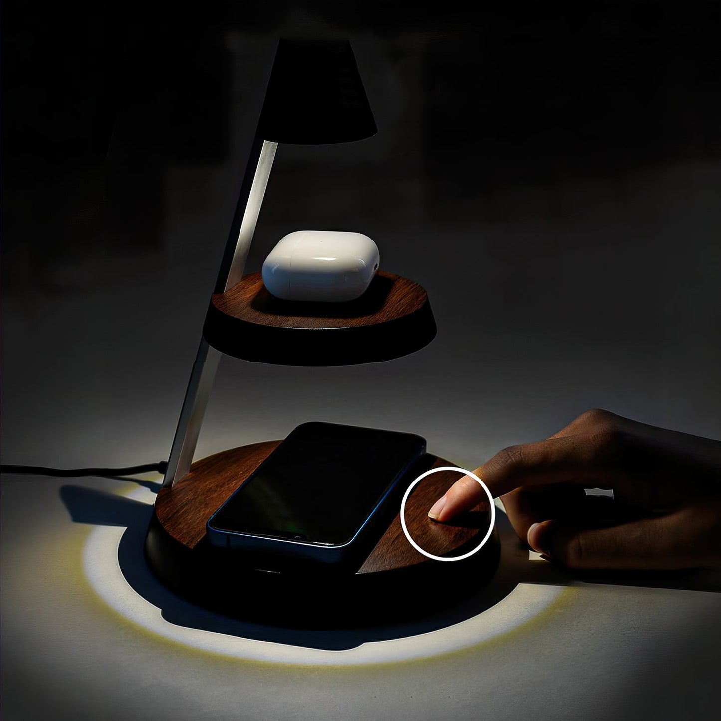 Smartphone, Earbuds, Smartwatch 3-In-One Wireless Charger